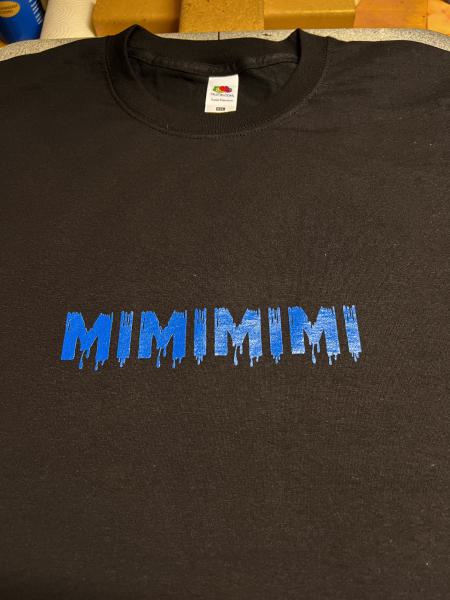 "MIMIMIMI" T-Shirt unisex schwarz